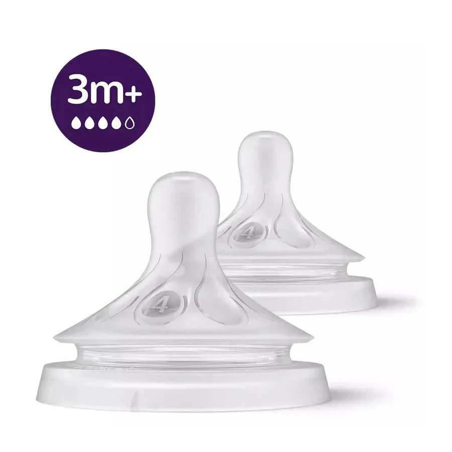 Philips Avent - Natural Response Nipples – Flow 3 (Pack of 2) - Image 2