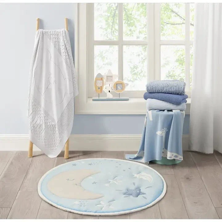 Piccolo Bambino - Moon Quilted Round Playmat - Image 3