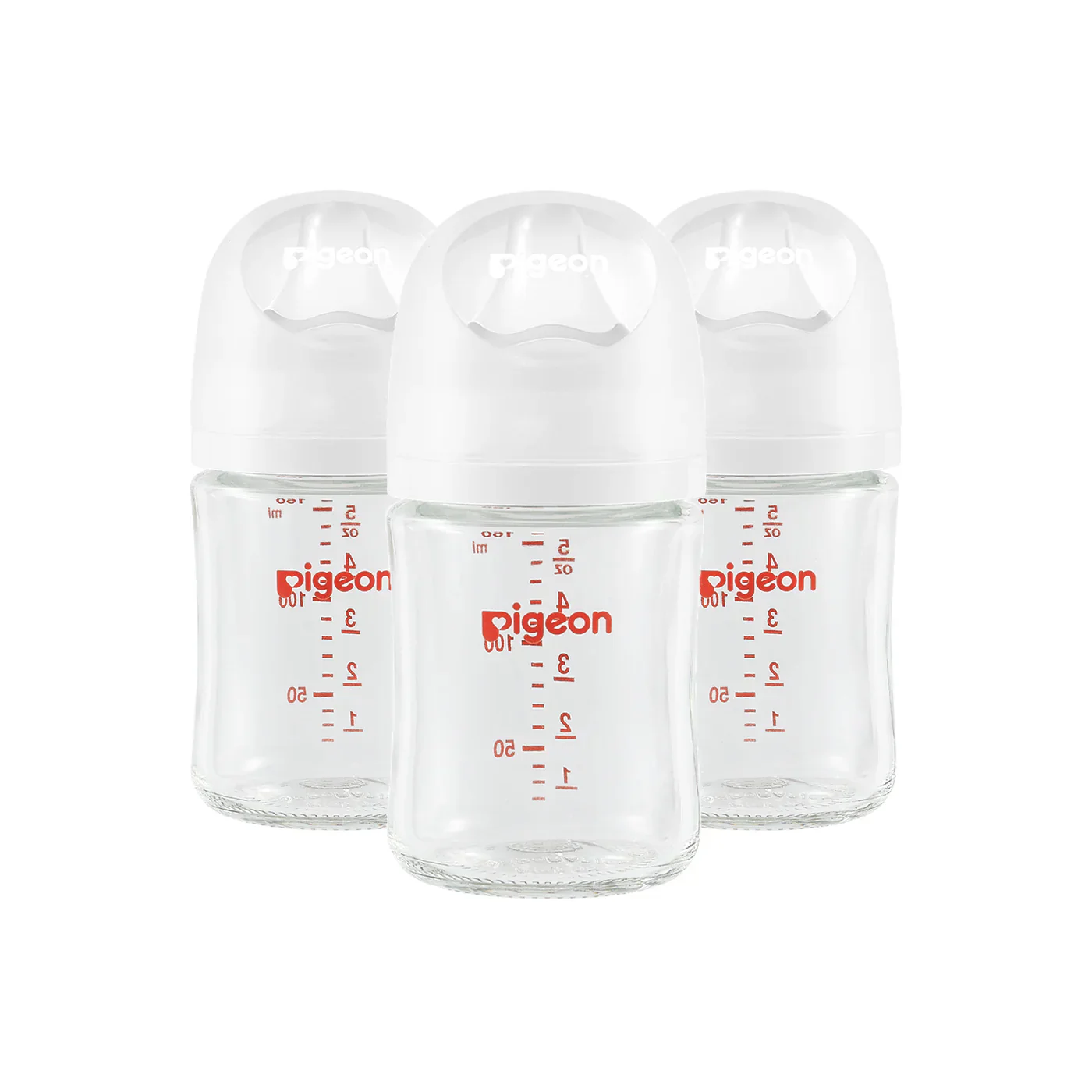 Pigeon - Glass Bottle 5oz (0M+) - 3 Pack