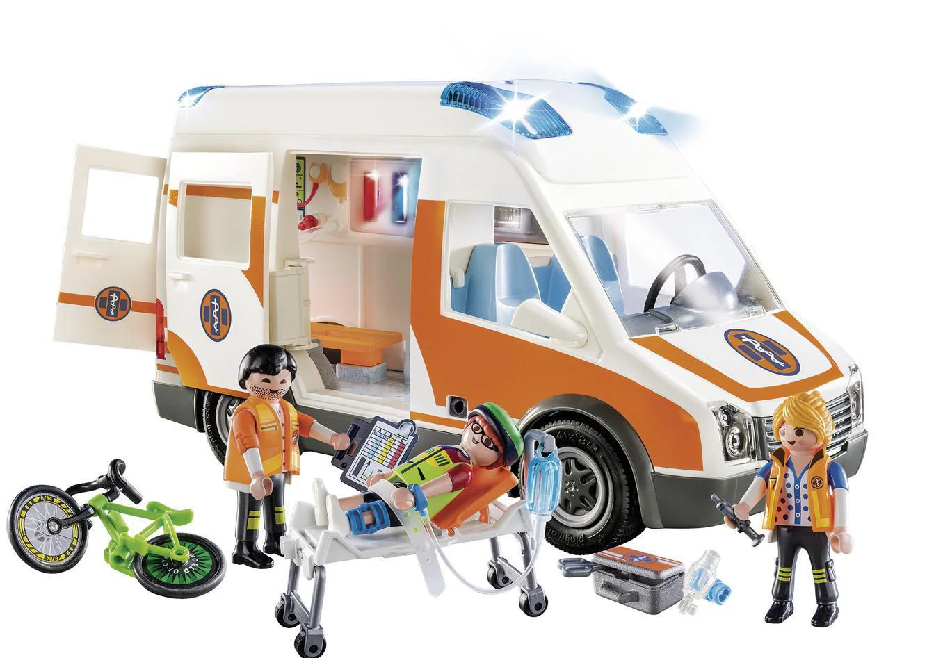 Playmobil - Ambulance with Flashing Lights - Image 2