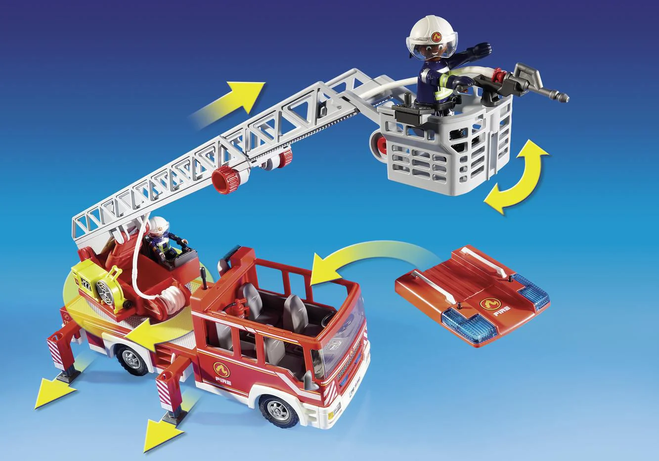 Playmobil - Fire Ladder Unit - Image 3