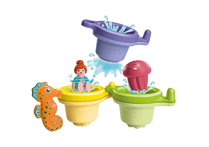 Playmobil - JUNIOR AQUA: Floating Cups with Water Fun - Image 2