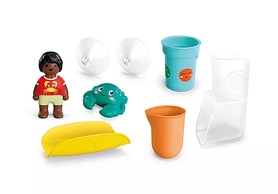 Playmobil - JUNIOR AQUA: Pour and Play Water Tank with Slide - Image 2