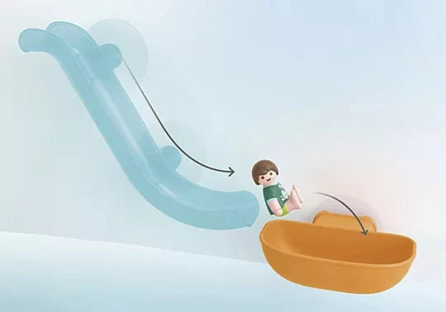 Playmobil - JUNIOR AQUA: Water Slide with Sea Animals - Image 5