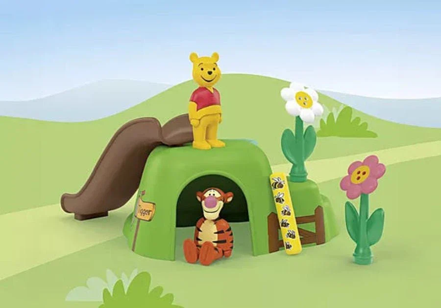 Playmobil - JUNIOR & Disney: Winnie the Pooh's & Tigger's Bee Garden - Image 3