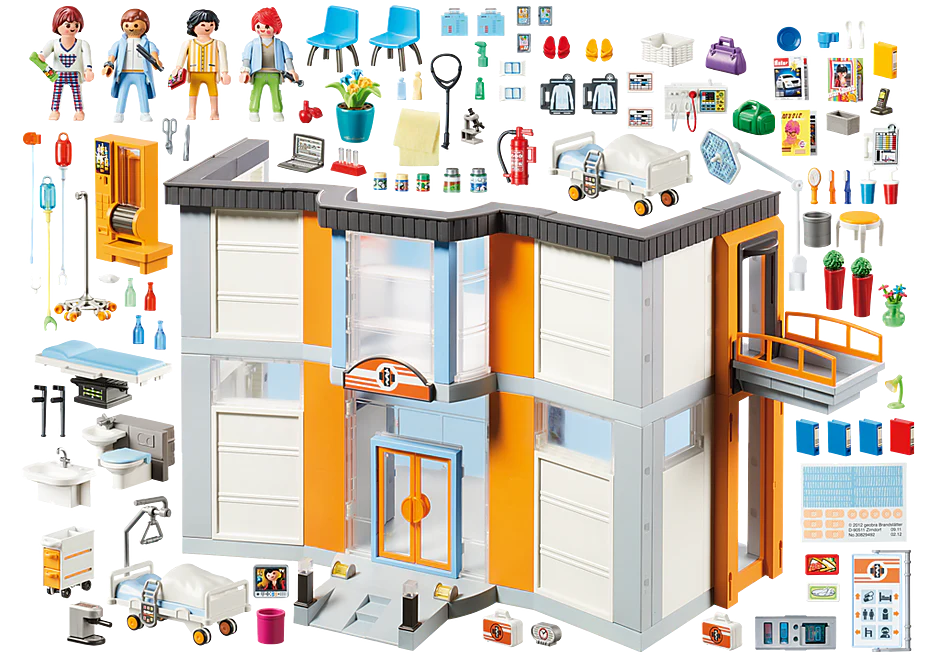 Playmobil - Large Hospital - Image 7