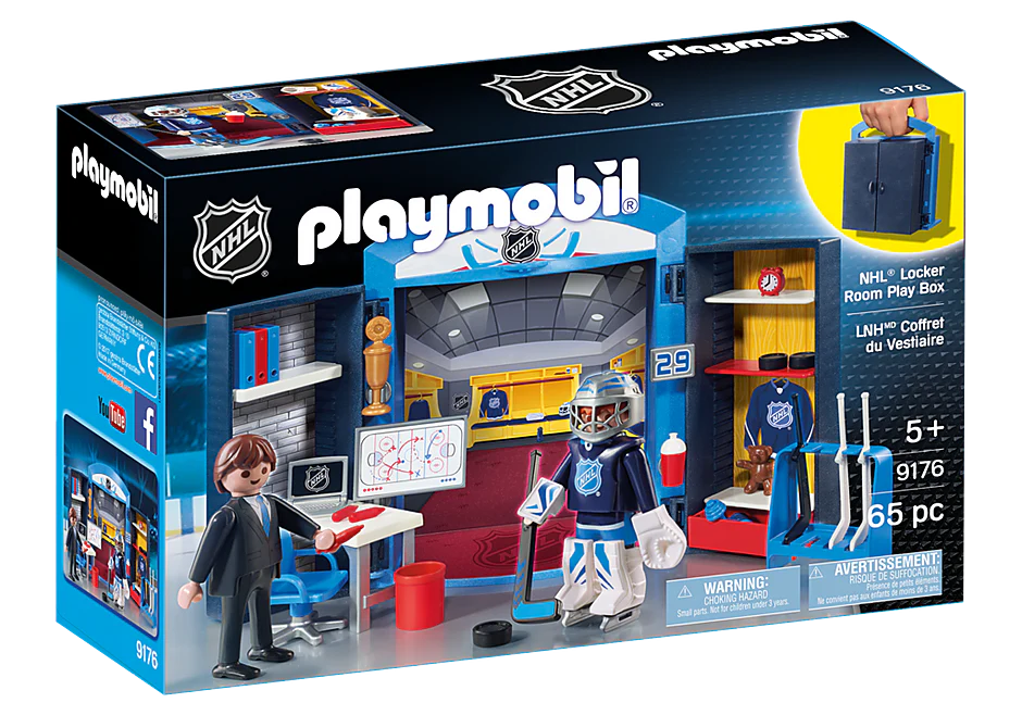 Playmobil - NHL Locker Room Play Box