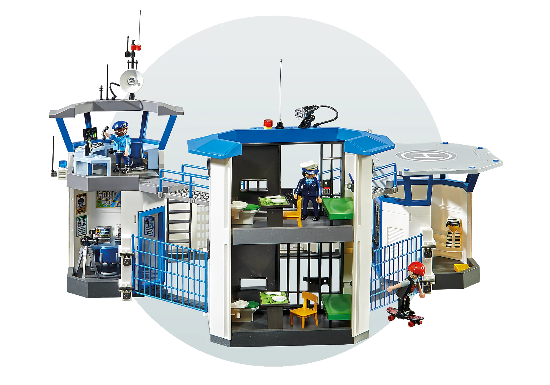 Playmobil - Police Headquarters with Prison - Image 3