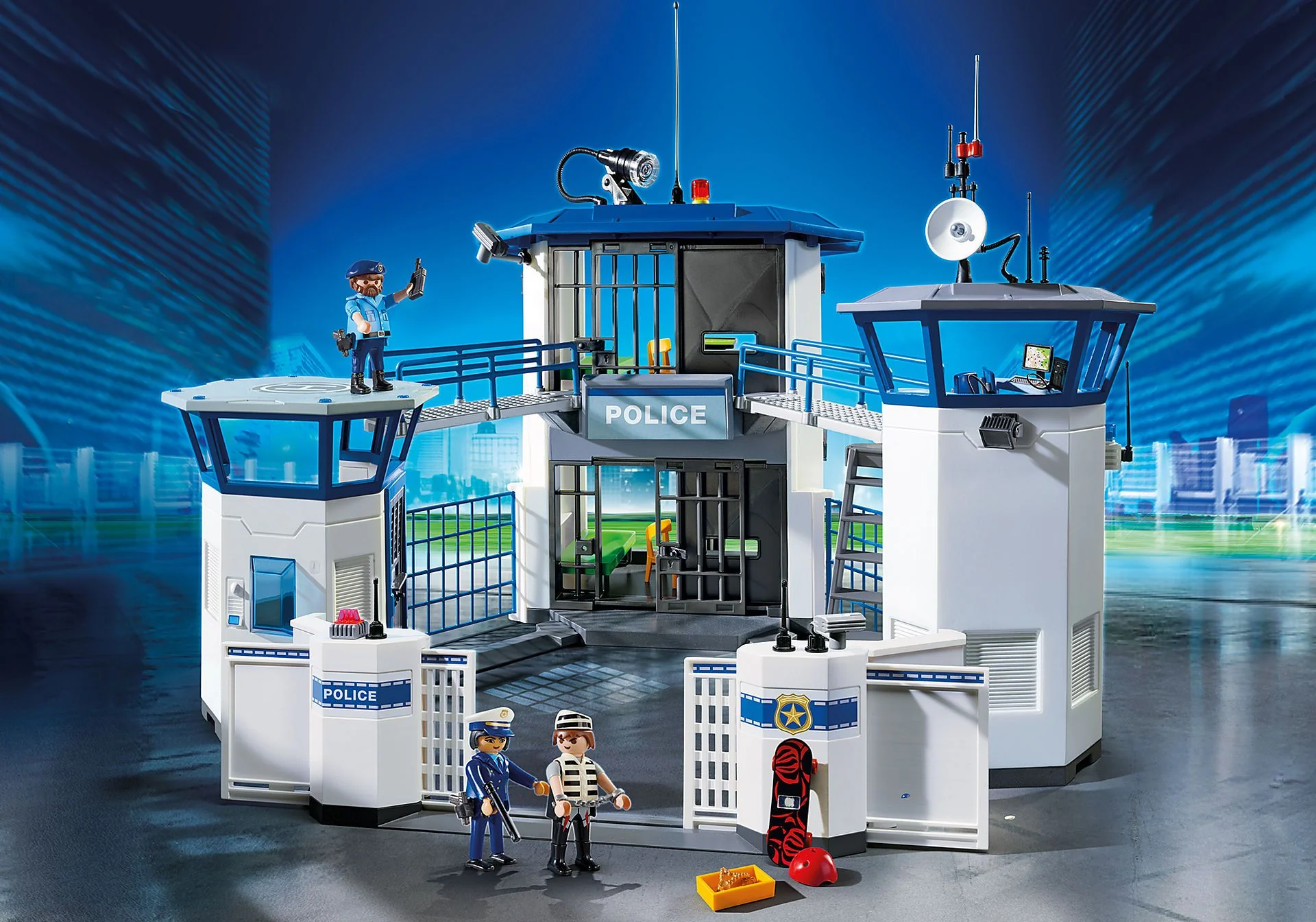 Playmobil - Police Headquarters with Prison - Image 4