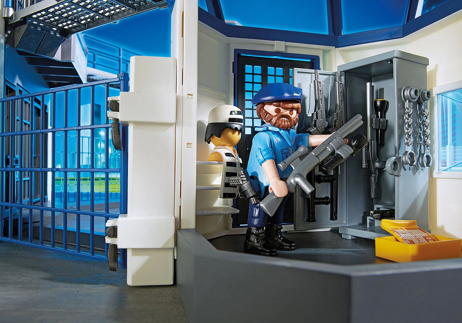 Playmobil - Police Headquarters with Prison - Image 5