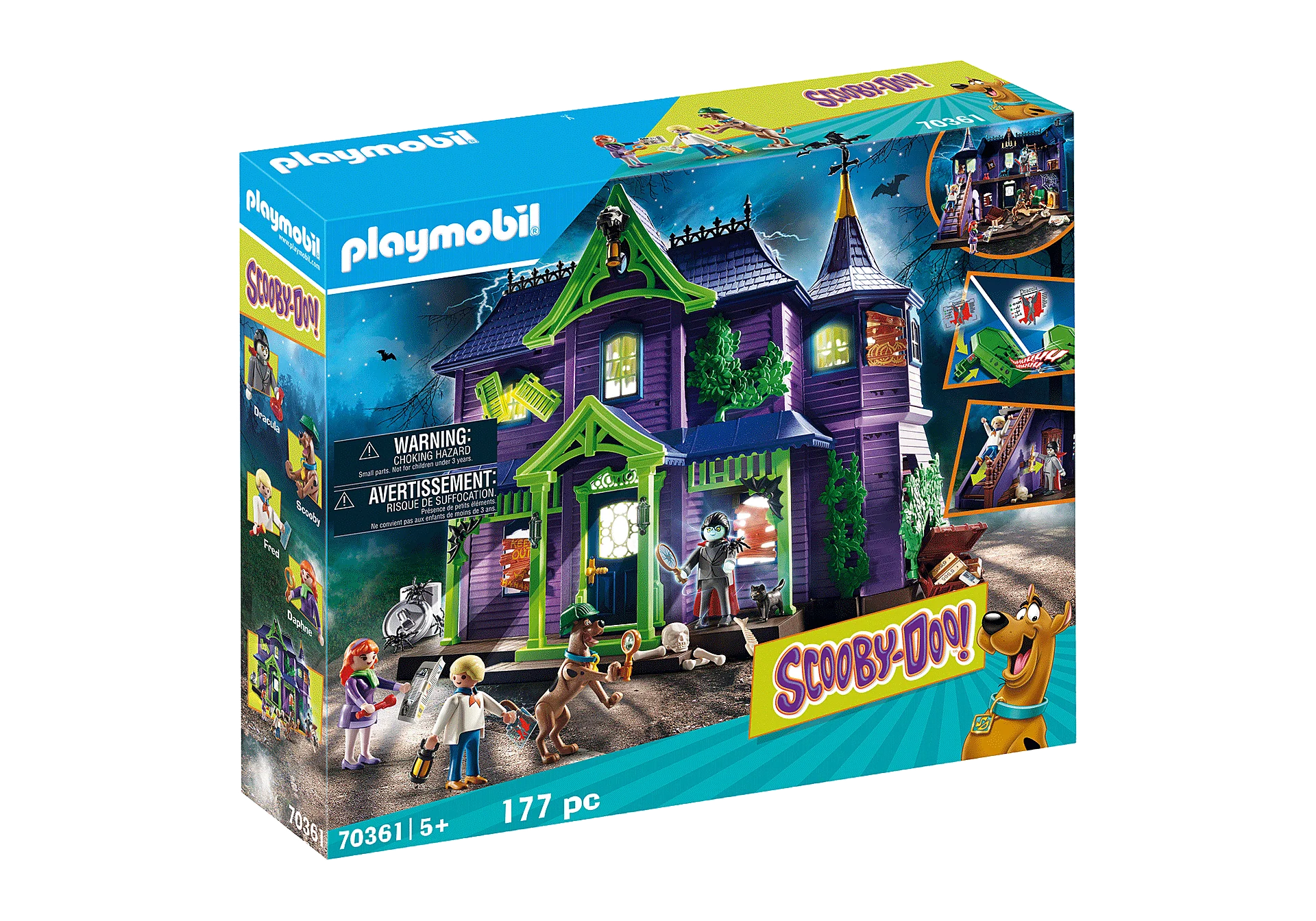 Playmobil - SCOOBY-DOO! Adventure in the Mystery Mansion
