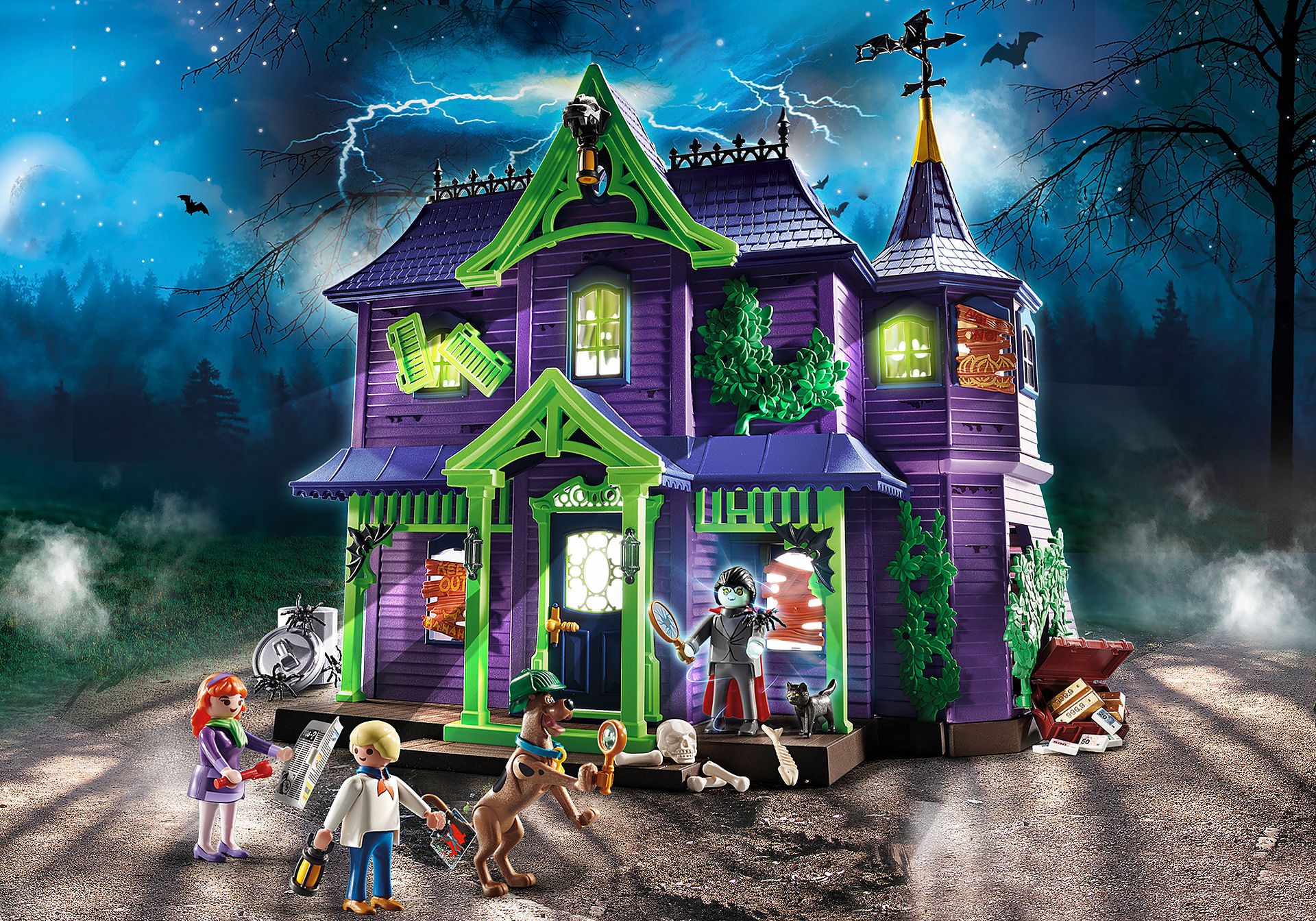 Playmobil - SCOOBY-DOO! Adventure in the Mystery Mansion - Image 2