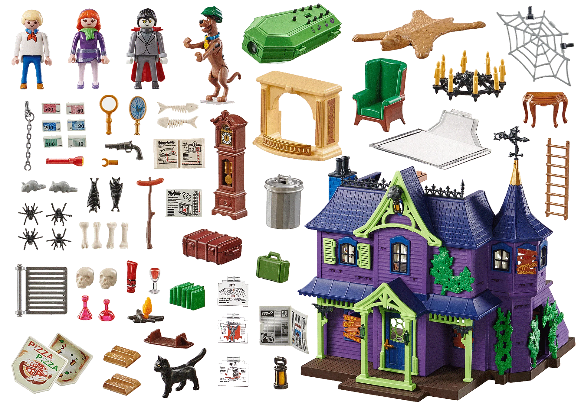 Playmobil - SCOOBY-DOO! Adventure in the Mystery Mansion - Image 3