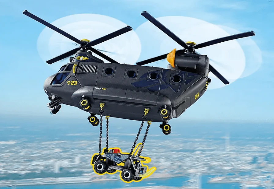 Playmobil - Tactical Police: Large Helicopter - Image 5