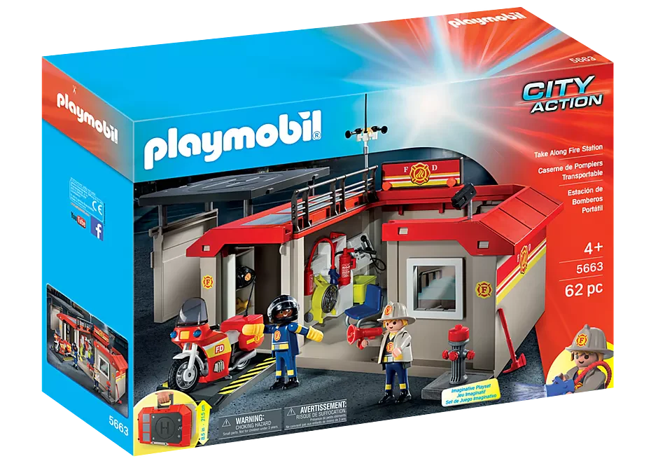 Playmobil - Take Along Fire Station