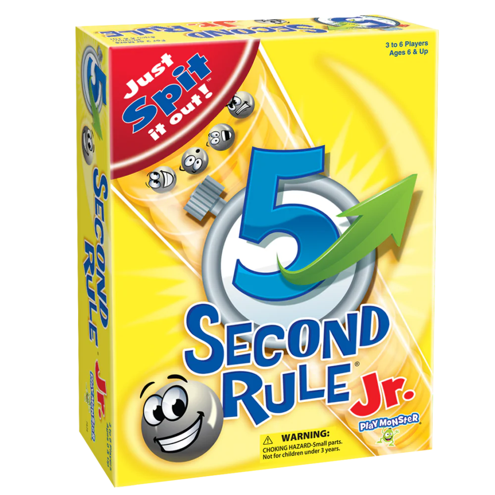 PlayMonster - 5 Second Rule Jr Think-Fast Card Game