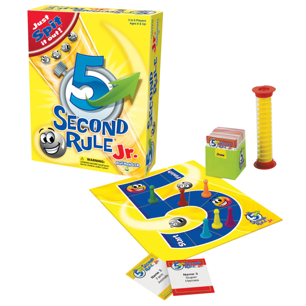 PlayMonster - 5 Second Rule Jr Think-Fast Card Game - Image 2