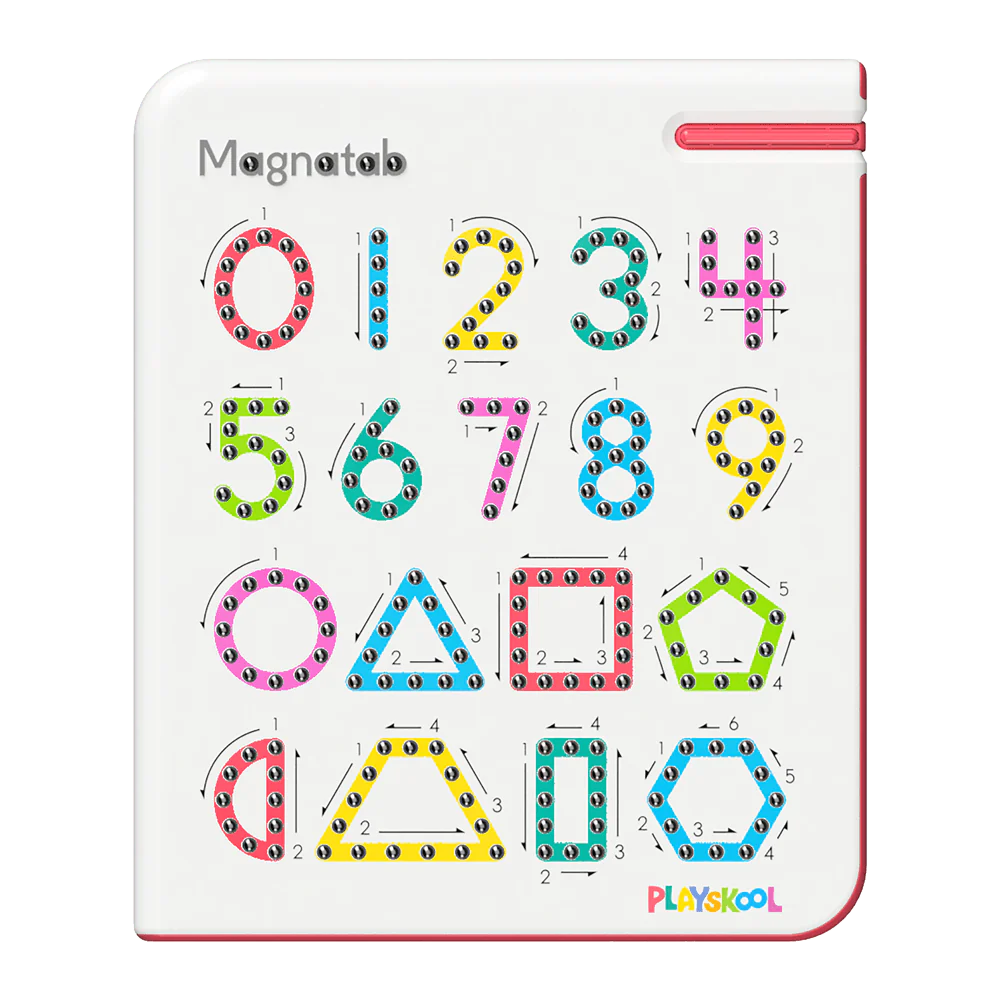 Playskool - Magnatab - Numbers & Shapes Tracing Board - Image 2
