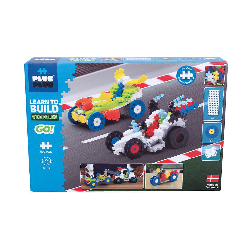 Plus Plus - Go! Learn To Build Vehicles - Image 2