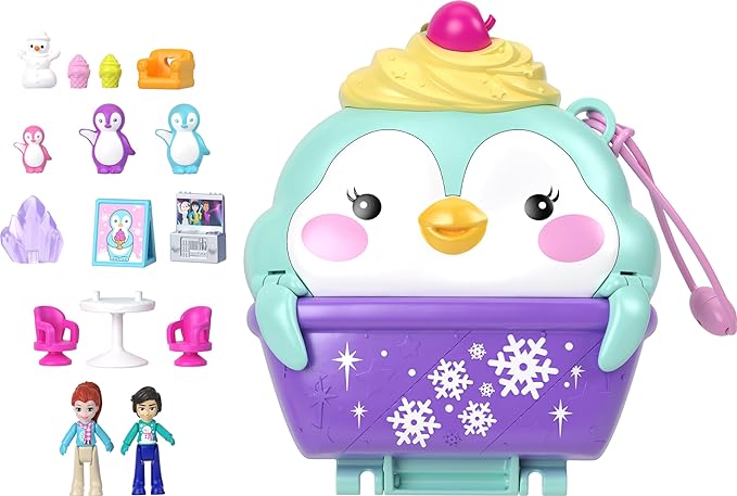 Polly Pocket - Snow Sweet Penguin Compact - Image 5
