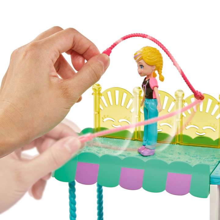 Polly Pocket - Sweet Adventures Rainbow Mall Playset - Image 2