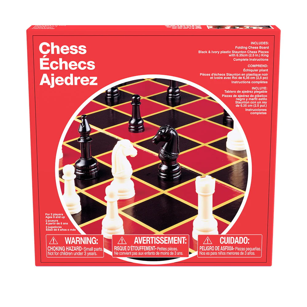 Pressman Toys - Game Chess - Trilingual