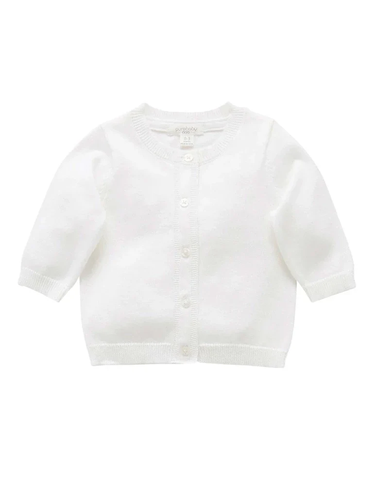 Purebaby - Essentials - 100% Cotton Cardigan - Image 6