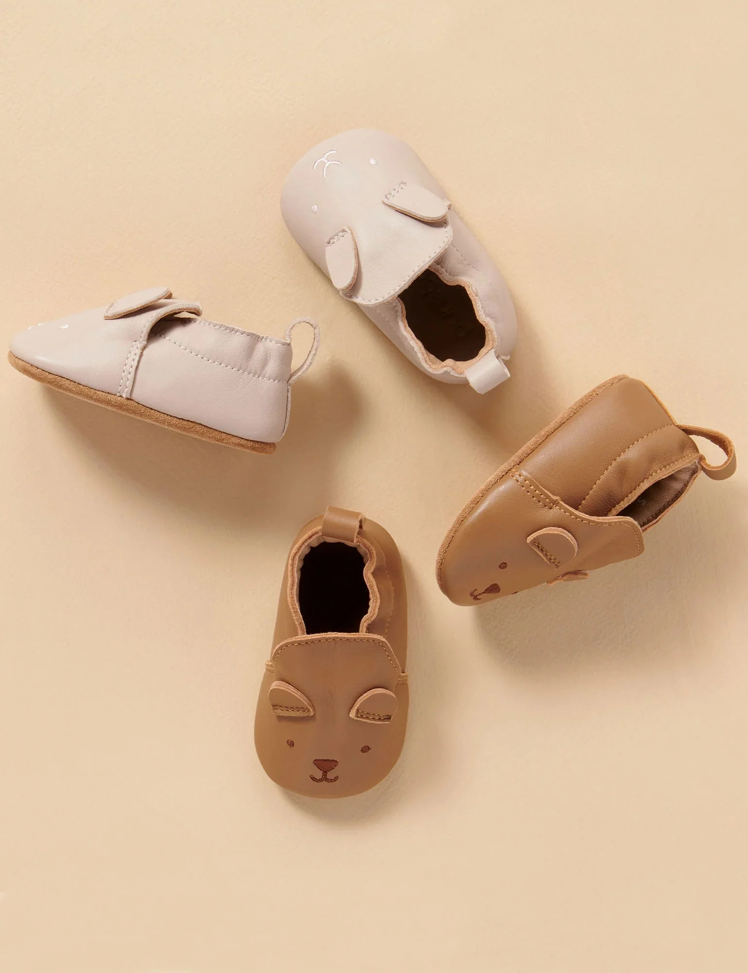 Purebaby - Leather Pull On Slippers - Image 10