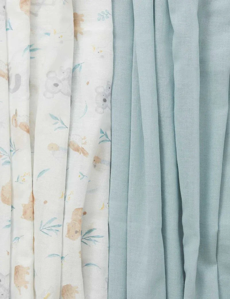 Purebaby - Muslin Wrap Swaddle (2 Pack) - Image 3