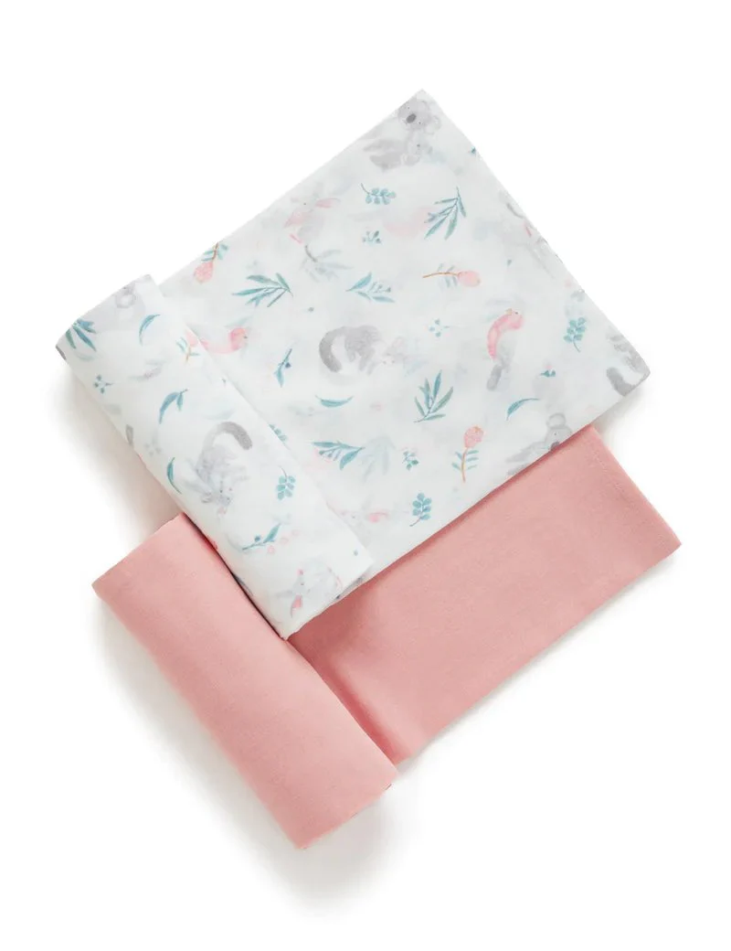 Purebaby - Muslin Wrap Swaddle (2 Pack) - Image 6