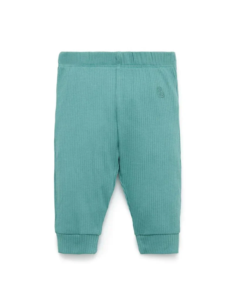 Purebaby - Organic Ribbed Leggings