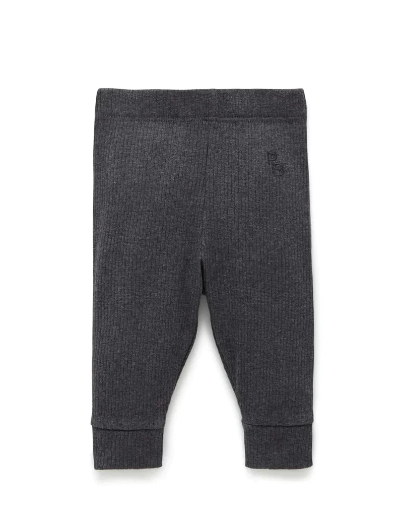 Purebaby - Organic Ribbed Leggings - Image 2