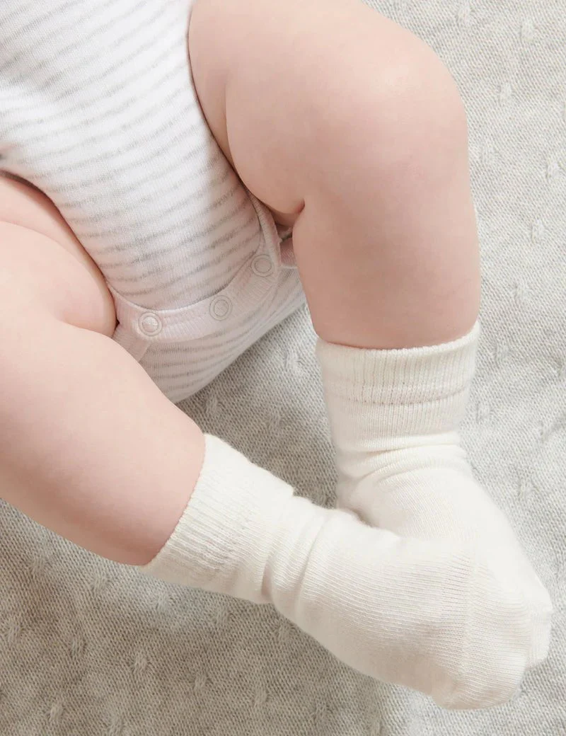 Purebaby - Organic Cotton Socks (3 pack) - Image 5