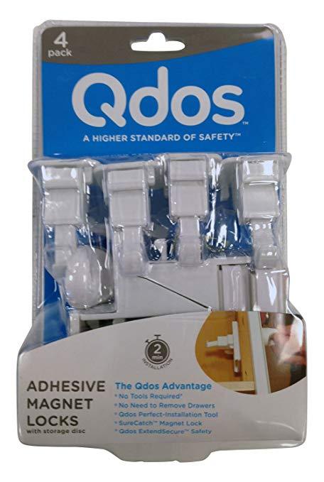 Qdos - Adhesive Magnet Locks