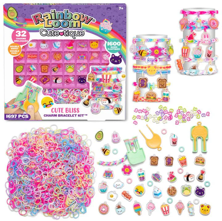Rainbow Loom - Cute-tique Cute Bliss - Charm Bracelet Kit - Image 2