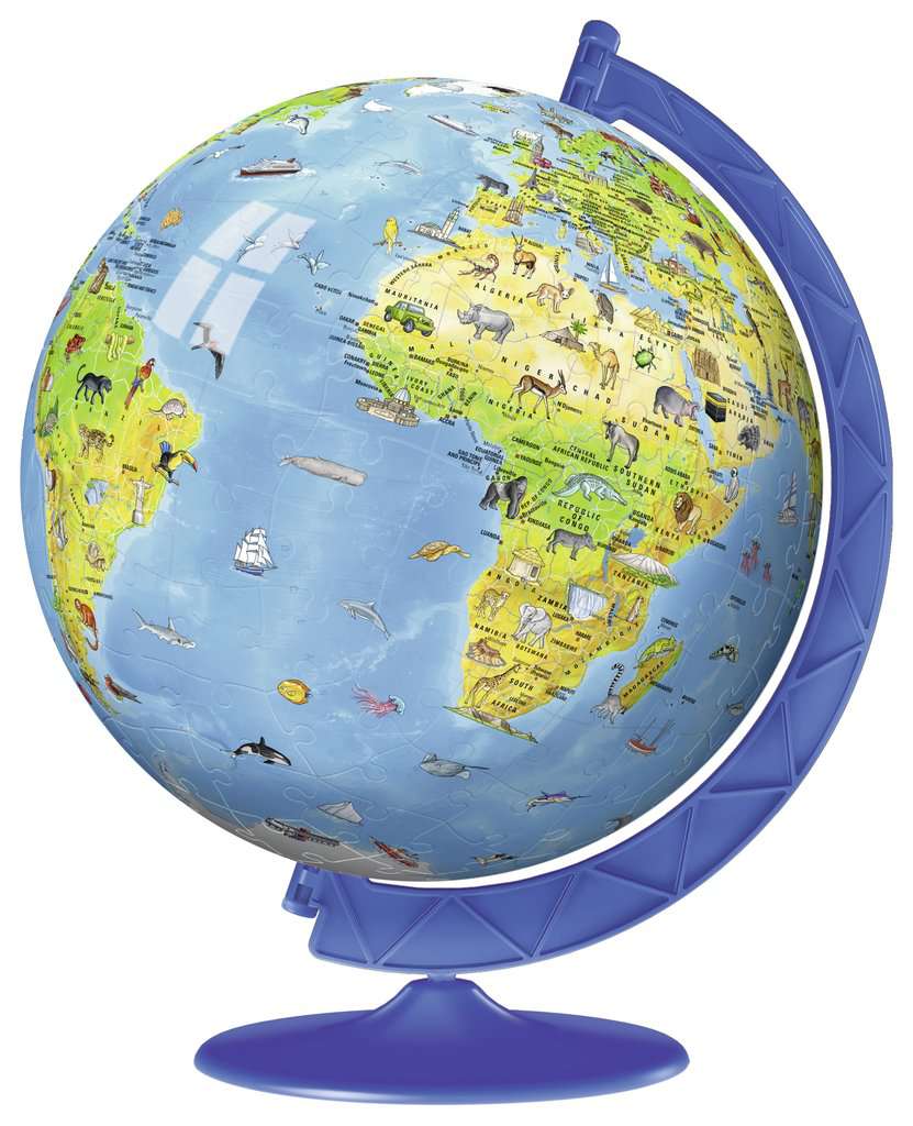 Ravensburger - Children's Globe 180 pc 3D Puzzle - Image 3