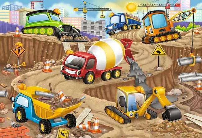 Ravensburger - Construction Fun Super Sized Floor Puzzle - 24pc - Image 2