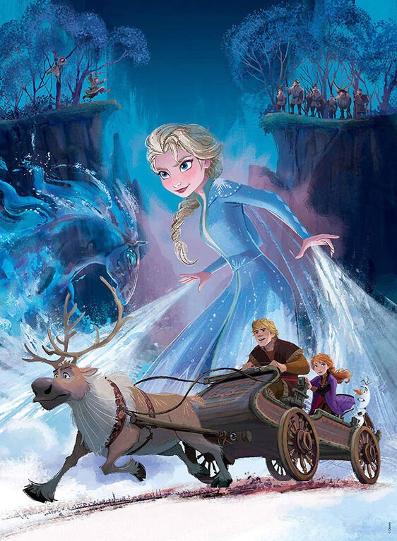 Ravensburger - Frozen 2 -  The Mysterious Forest - 200pc Puzzle - Image 2