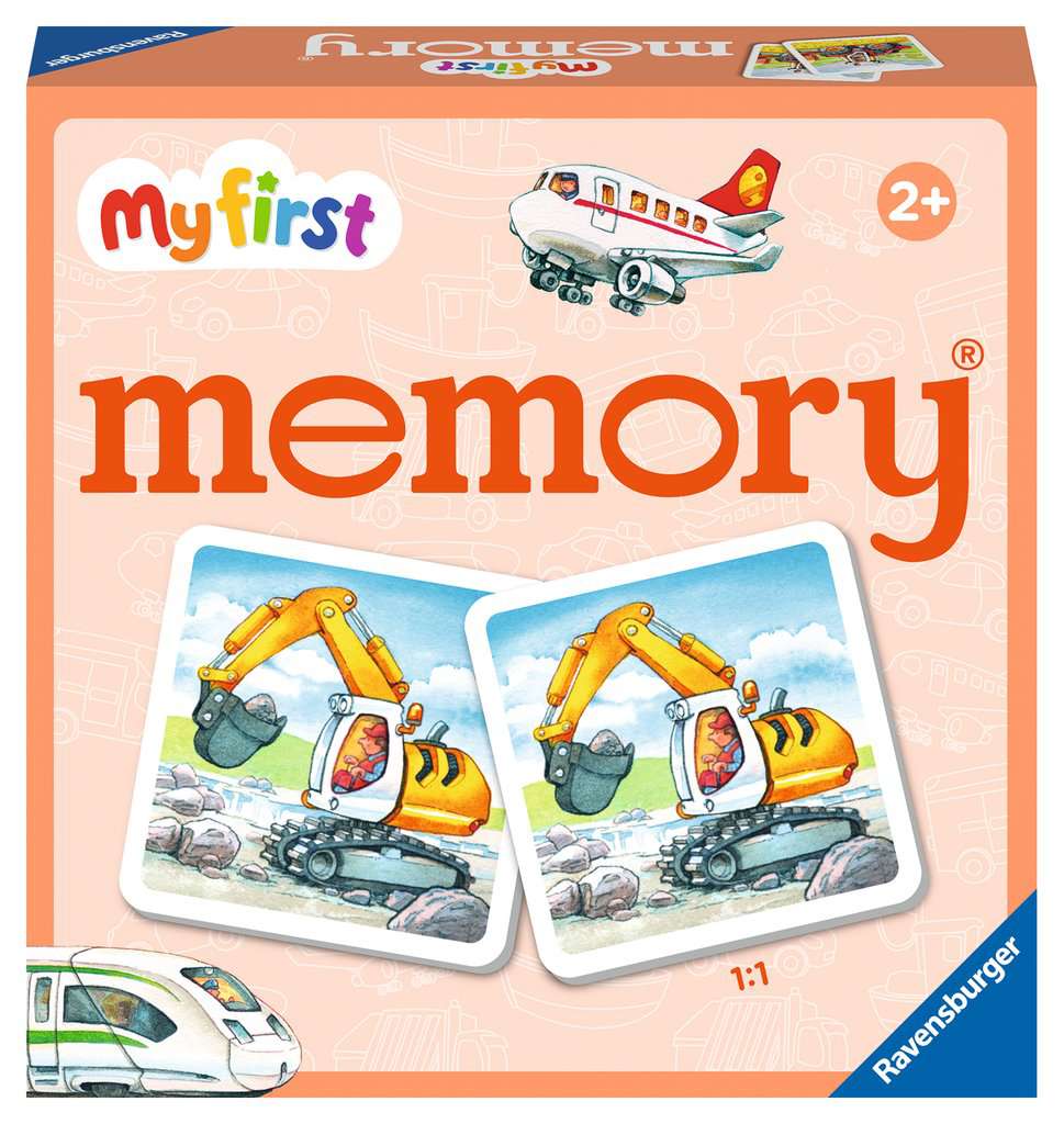 Ravensburger - My First Memory - Vehicles Game - Image 2