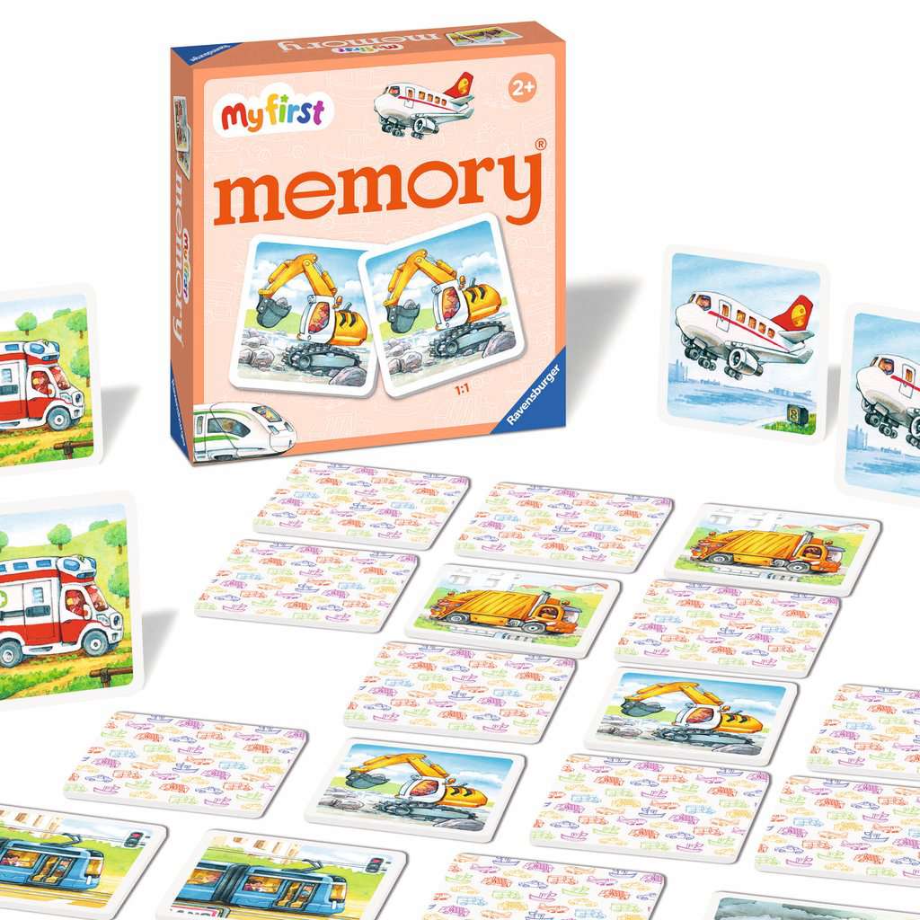 Ravensburger - My First Memory - Vehicles Game - Image 3
