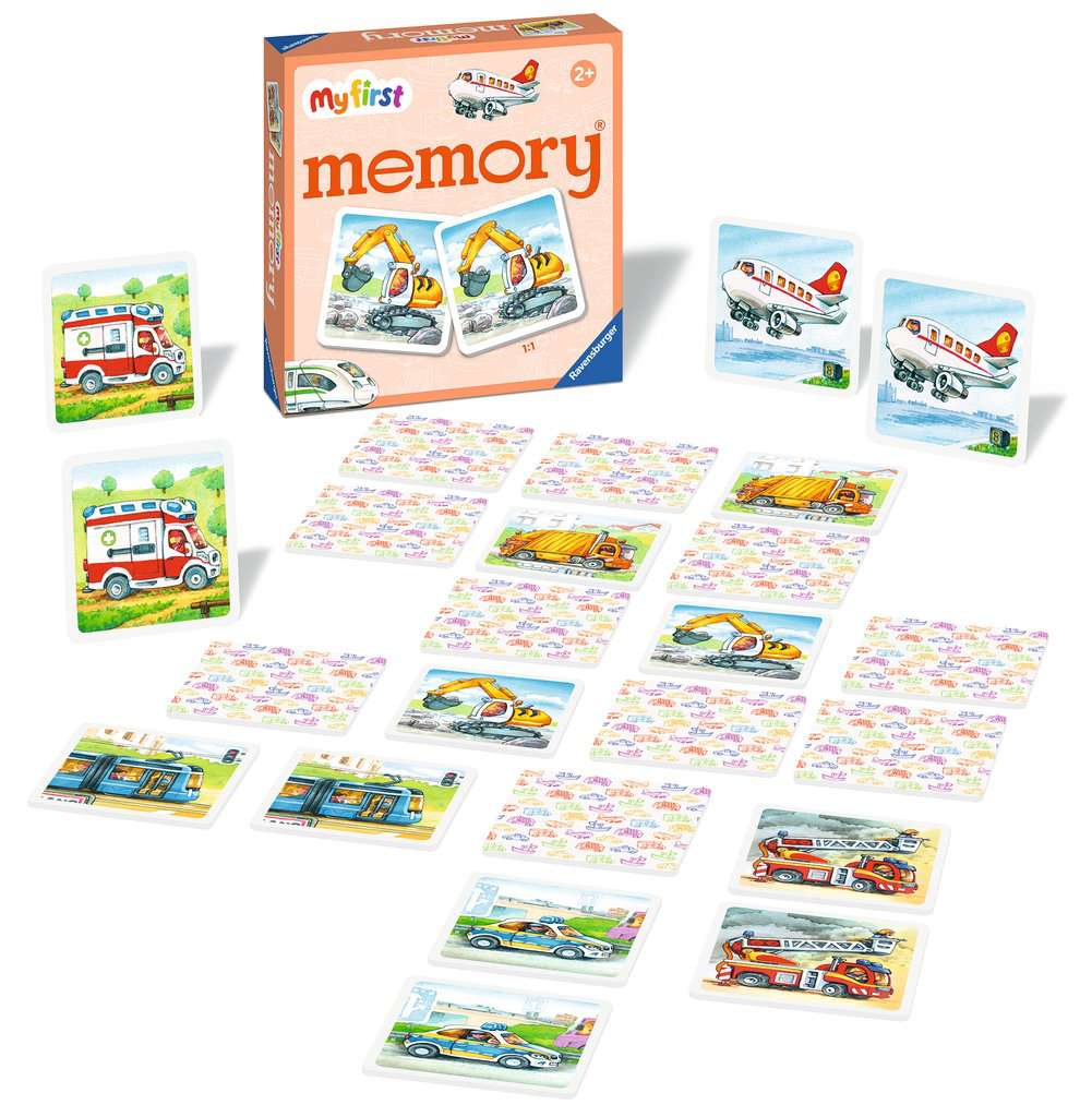 Ravensburger - My First Memory - Vehicles Game - Image 4