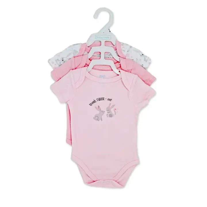 Rose Textiles - Girls 3-Pack Bodysuit Set - Image 2