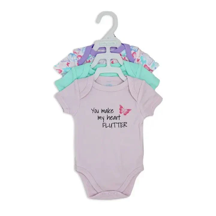 Rose Textiles - Girls 3-Pack Bodysuit Set - Image 4