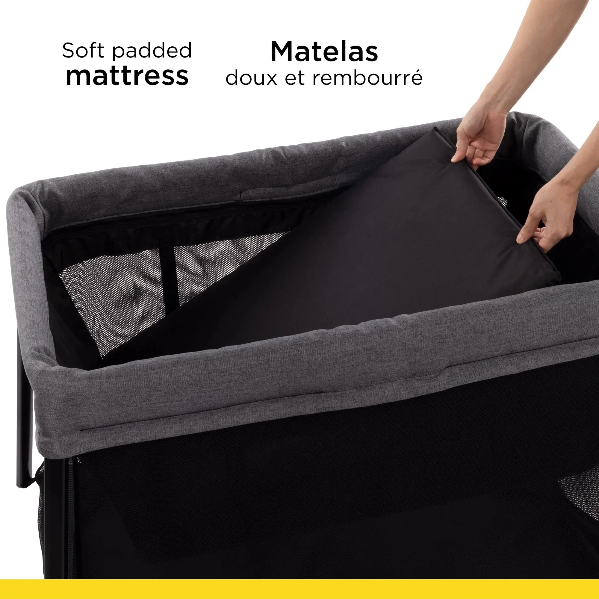 Safety 1st - Dream & Go Travel Playard - Grey Wolf - Image 4