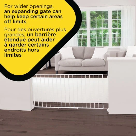 Safety 1st - Wide & Sturdy Metal Sliding Gate - Image 8