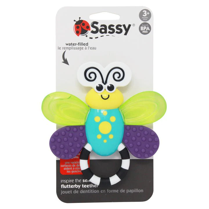 Sassy Baby - Flutterby Teether Sensory Toy - Image 4