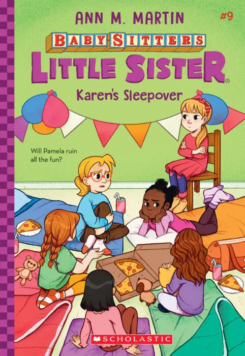 Baby-Sitters Little Sister #9: Karen's Sleepover (Paperback)