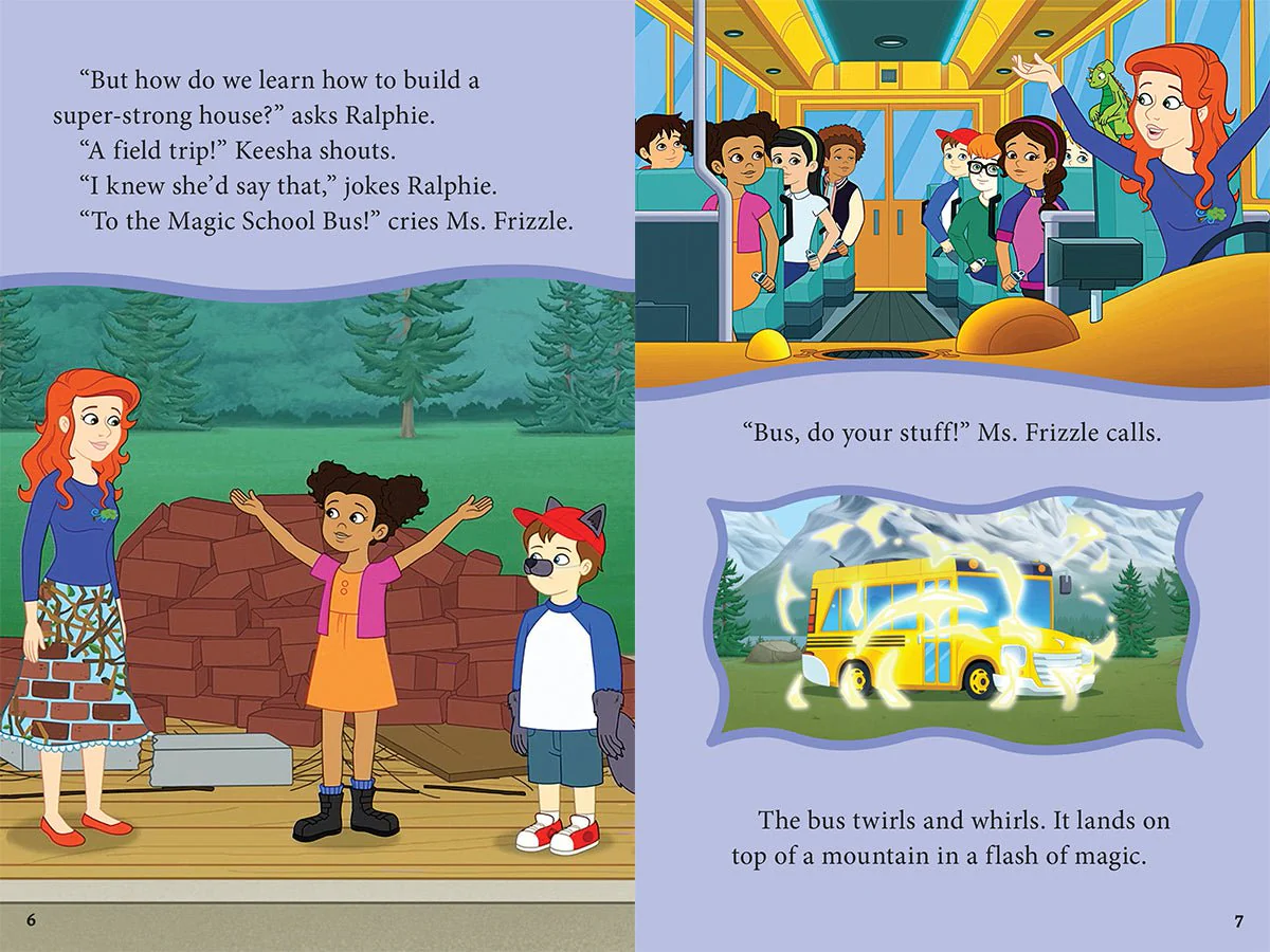 Blowing in the Wind - The Magic School Bus Rides Again: Reader, Level 2 (Paperback) - Image 2