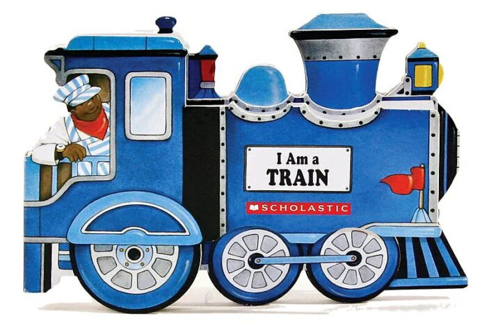 I Am a Train (Shaped Board Book)