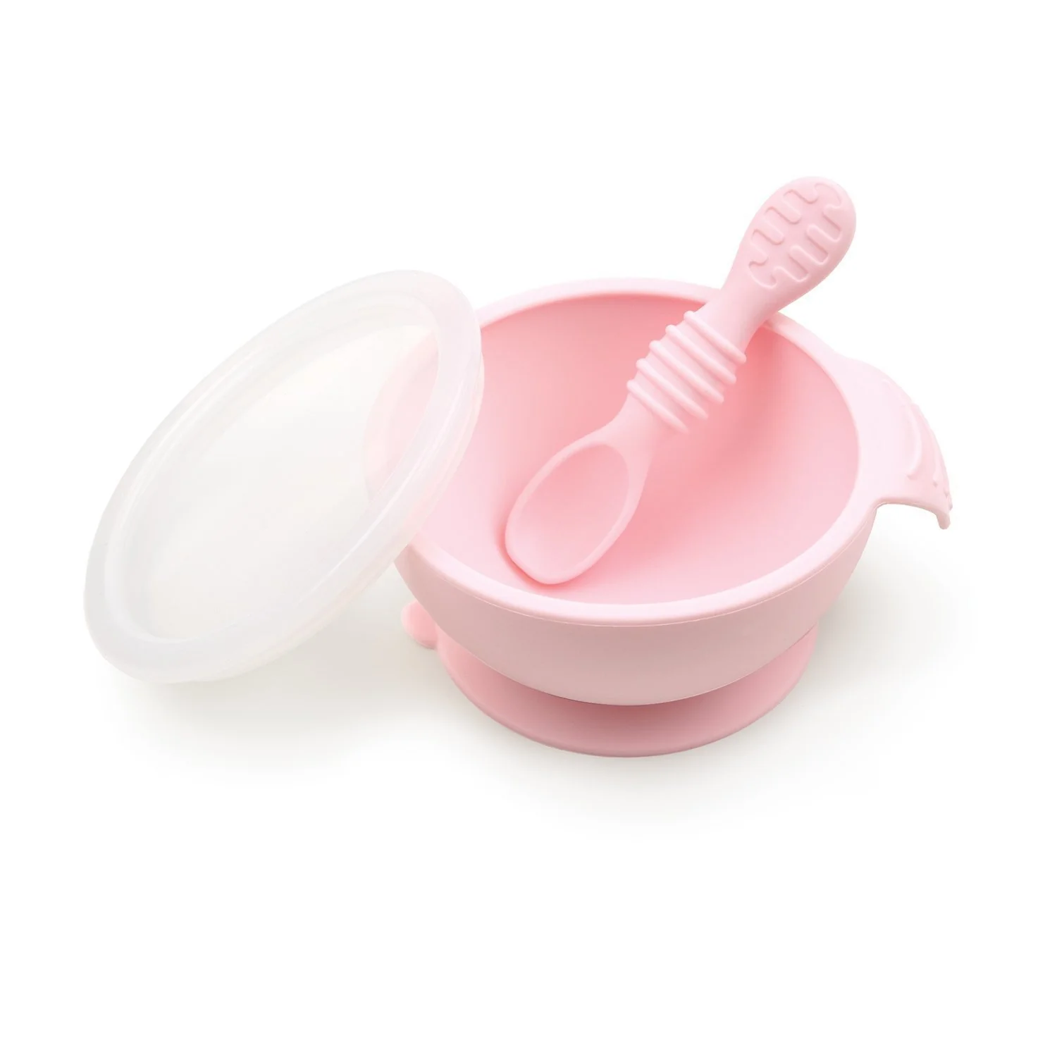 Bumkins - Silicone First Feeding Set with Lid & Spoon - Image 2